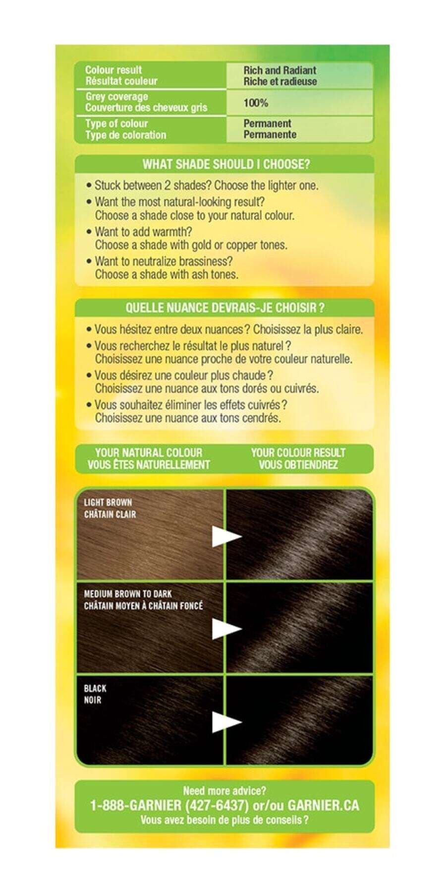 garnier hair dye nutrisse cream 30 intense dark brown 0770103447032 extra2
