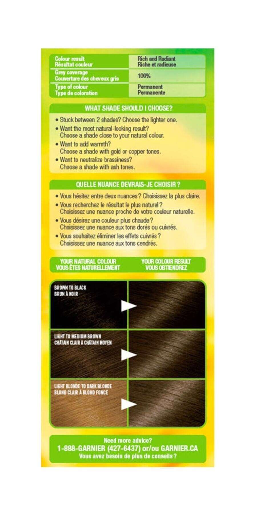 garnier hair dye nutrisse cream 51 medium ash brown 0603084494903 extra2