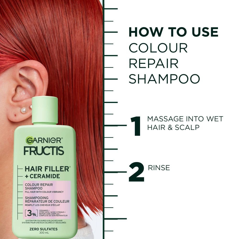 HairFiller Ceramides Shampoo Howto EN 1000x1000