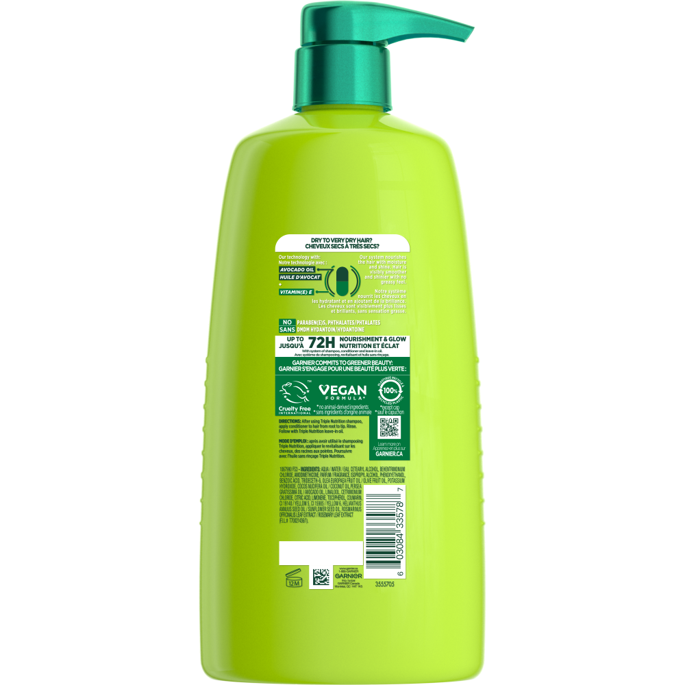 GAR 3D PKG Fructis Reno 2022 TripleNutrition Conditioner 1L Back V1