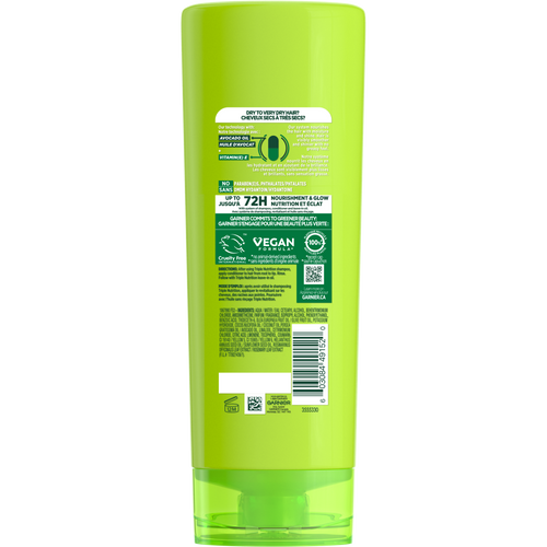 Fructis Triple Nutrition - Conditioner 384ml - Garnier CA