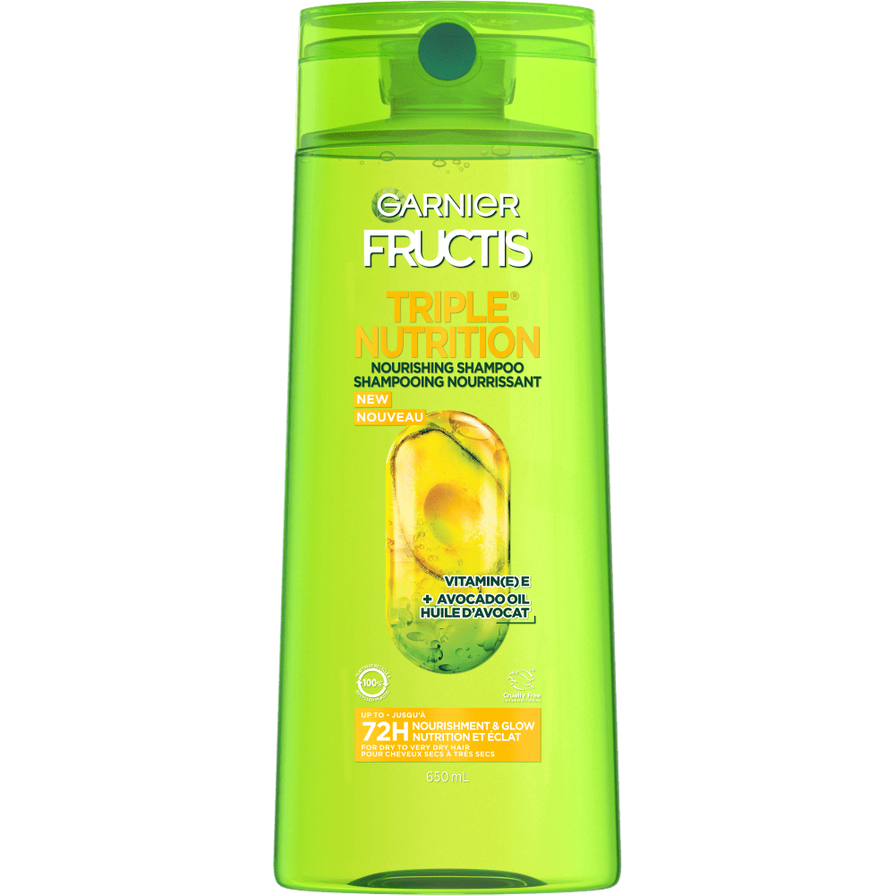 Fructis Triple Nutrition - Fortifying Shampoo 370ml - Garnier