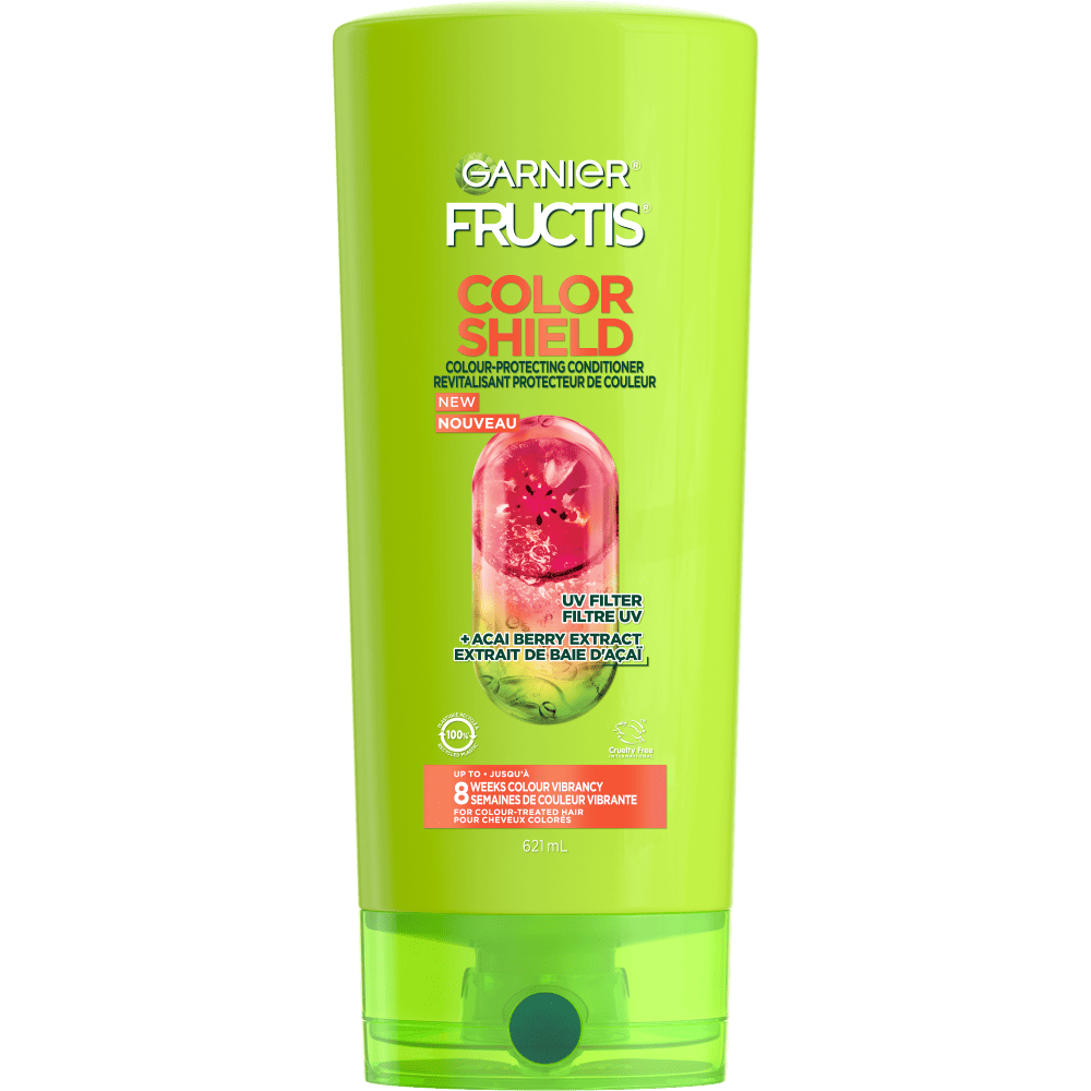 GAR 3D PKG Fructis Reno 2022 ColorShield Conditioner 621ml Front V1