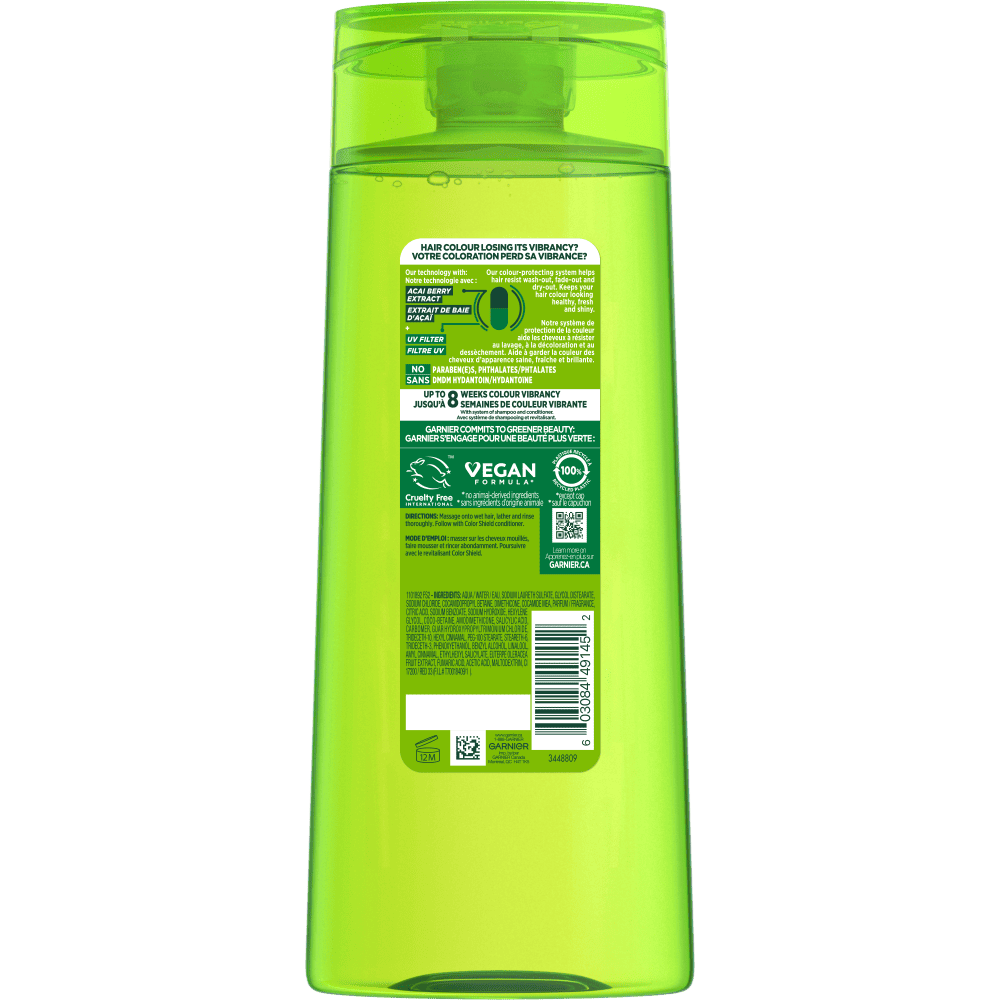 GAR 3D PKG Fructis Reno 2022 ColorShield Shampoo 650ml Back V1