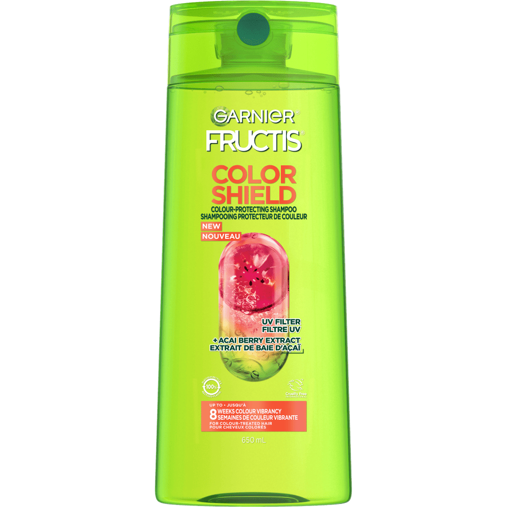 GAR 3D PKG Fructis Reno 2022 ColorShield Shampoo 650ml Front V1