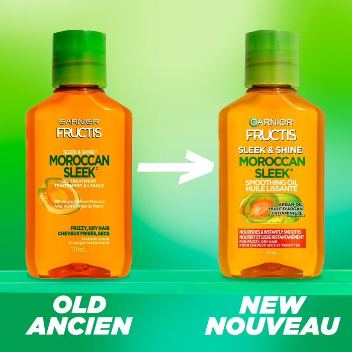 Fructis Sleek & Shine Moroccan Oil Treatment Garnier CA
