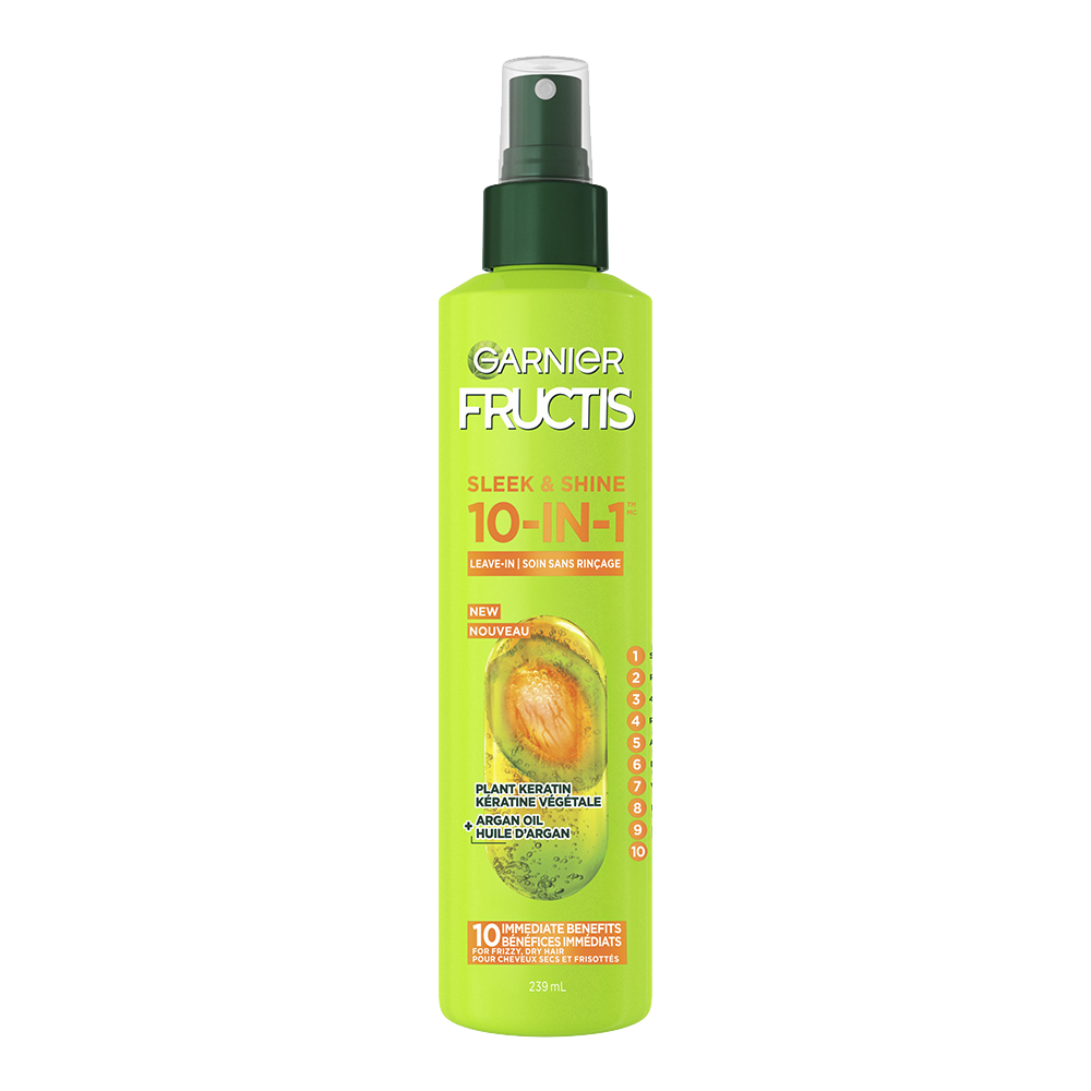 Fructis Sleek Shine 10 In 1 Leave In Spray Garnier CA