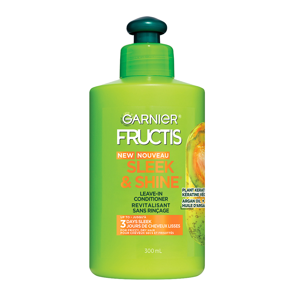Garnier fructis sleek and hot sale shine leave in conditioner