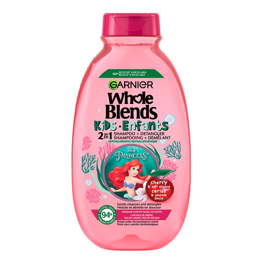 Shampoo Detangler for Kids Cherry & Soft Almond Garnier