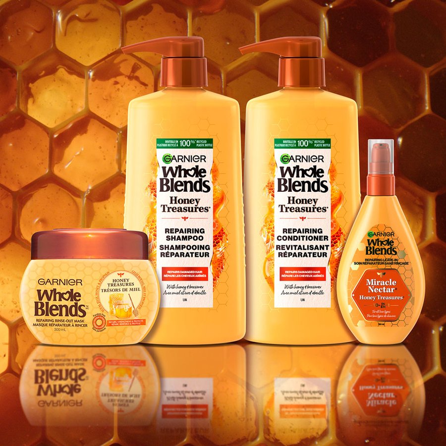 Whole Blends Honey Treasures Repairing Conditioner Garnier