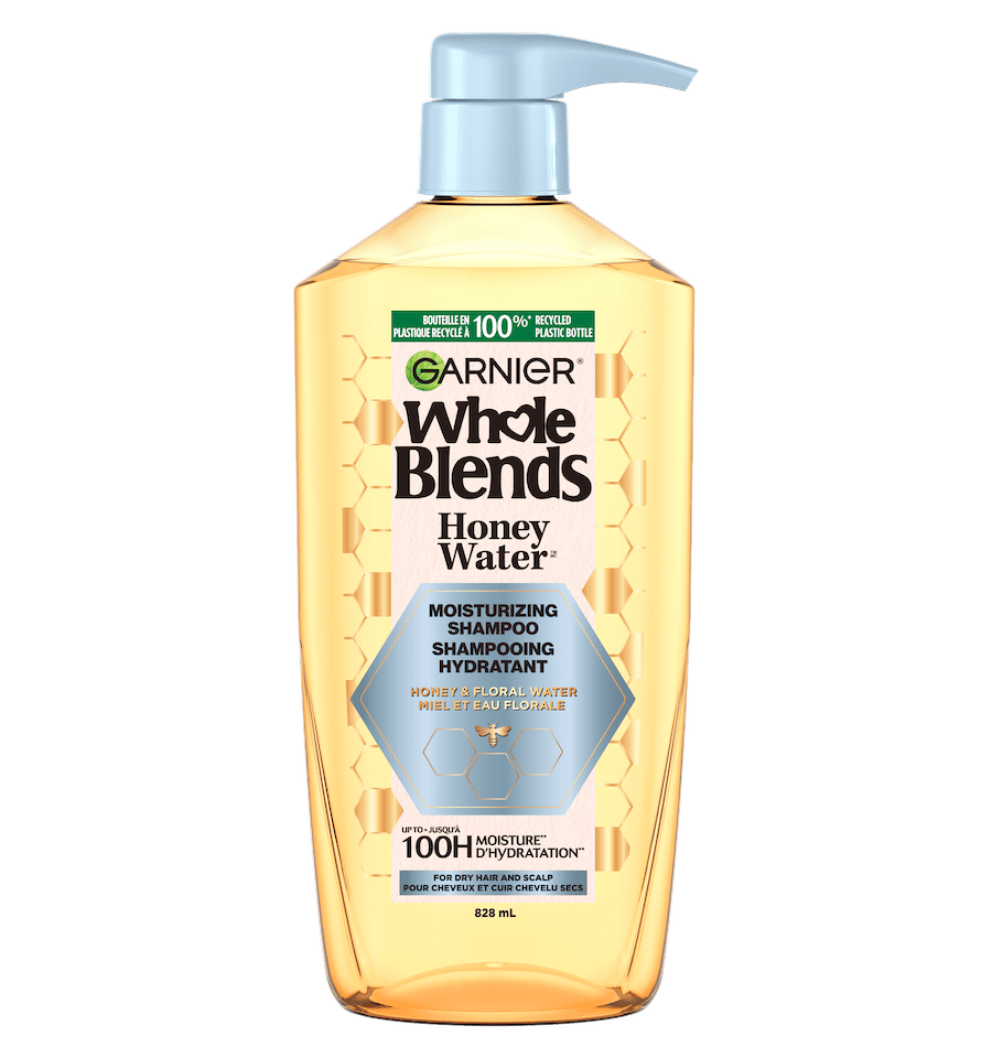 GAR 3D PKG WB HoneyWater LBL Shampoo Front 828mL CAD