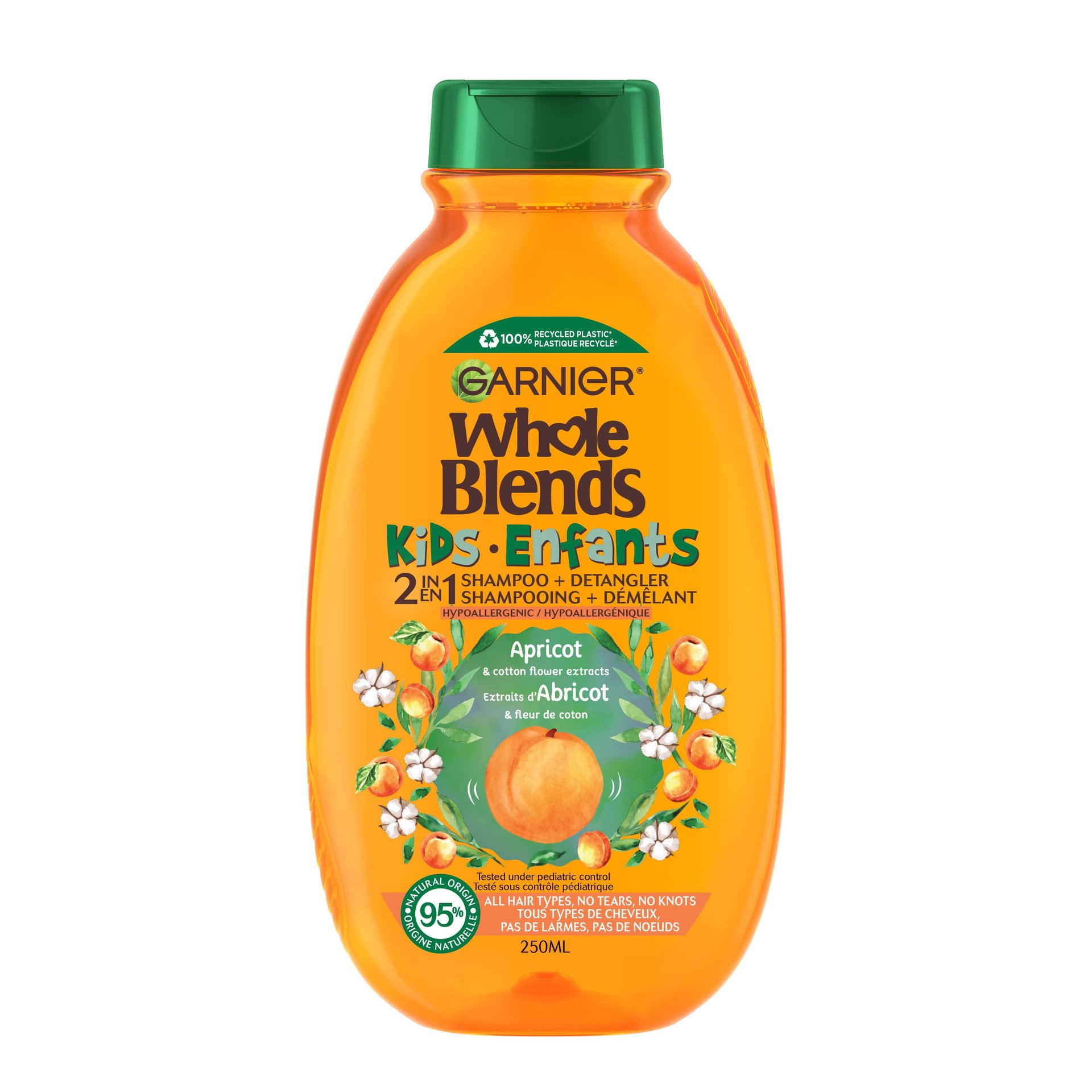 GAR 3D PKG WB APRICOT 2in1 FRONT 250ML