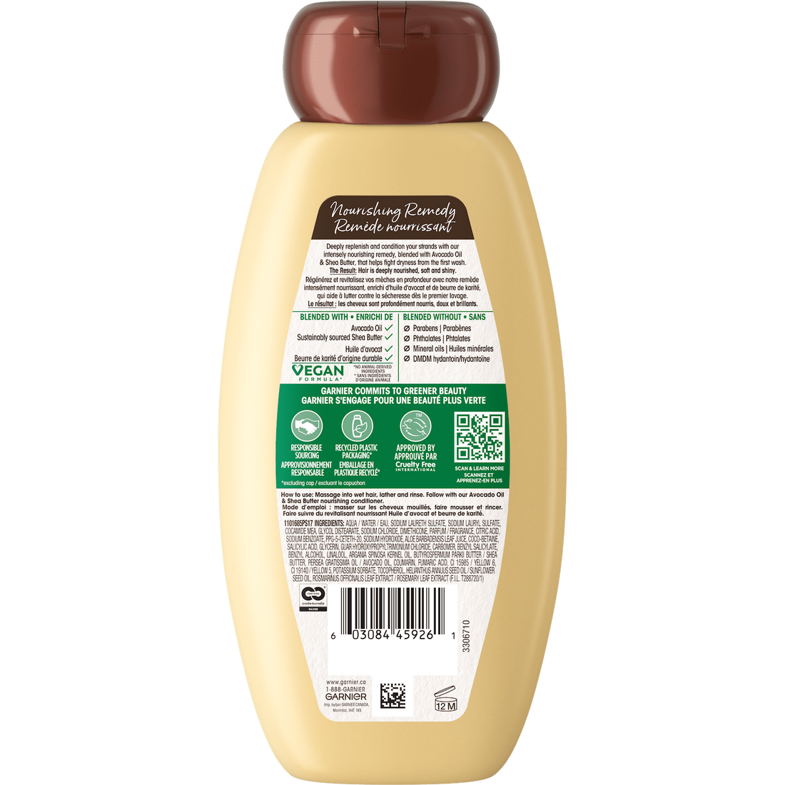 Whole Blends Nourishing Shampoo Avocado Oil & Shea Butter