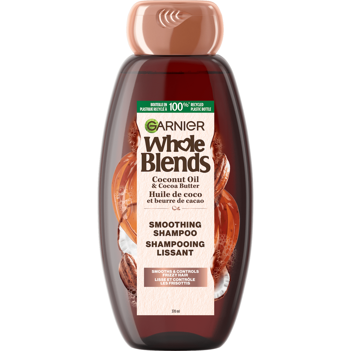 Whole Blends Coconut Cocoa Butter Shampoo 370 ml Garnier