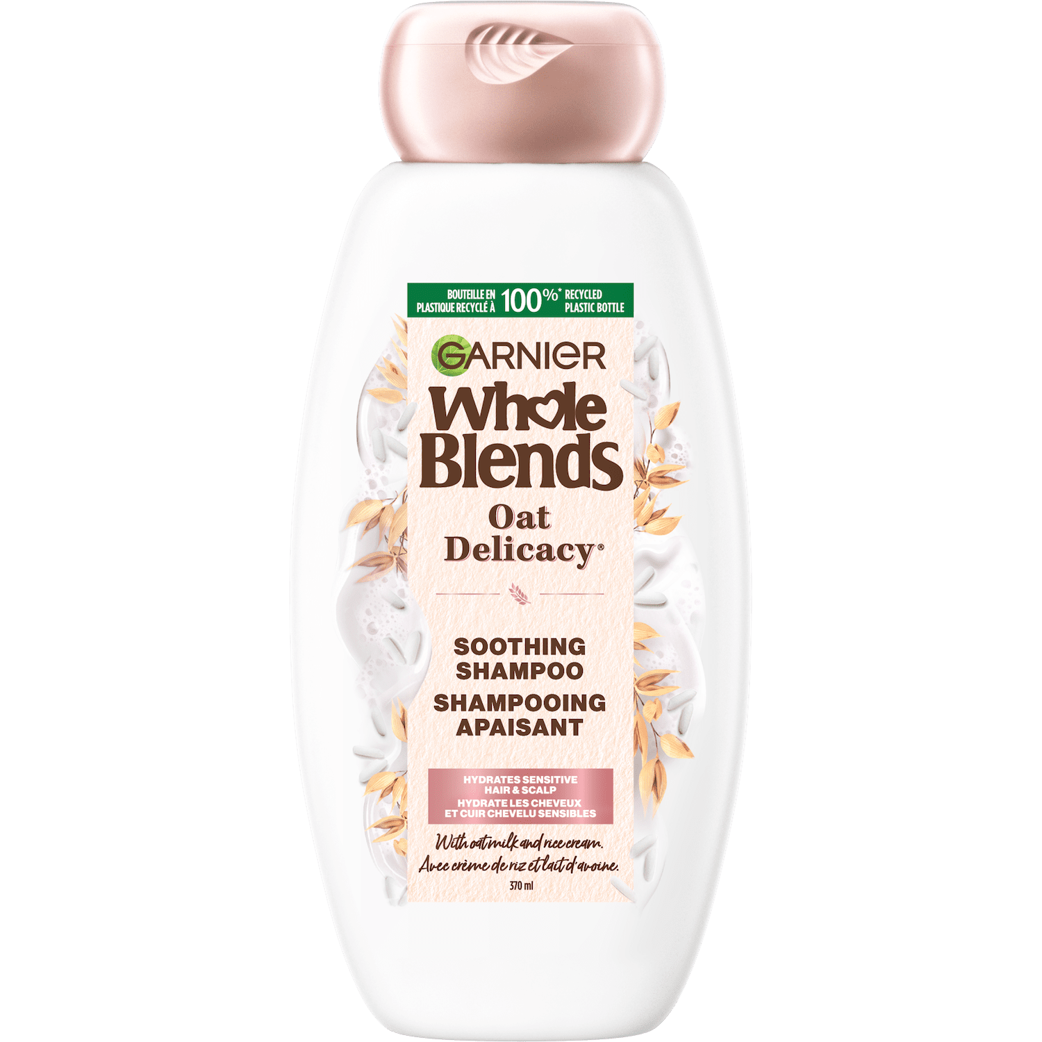 GAR 3D PKG WB OAT DELICACY SHAMP FRONT 370ML 603084543311