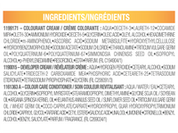 Belle Color Shade 80 00070103160130 ingredient list