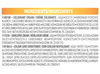 Belle Color Shade 113 00603084064311 ingredient list