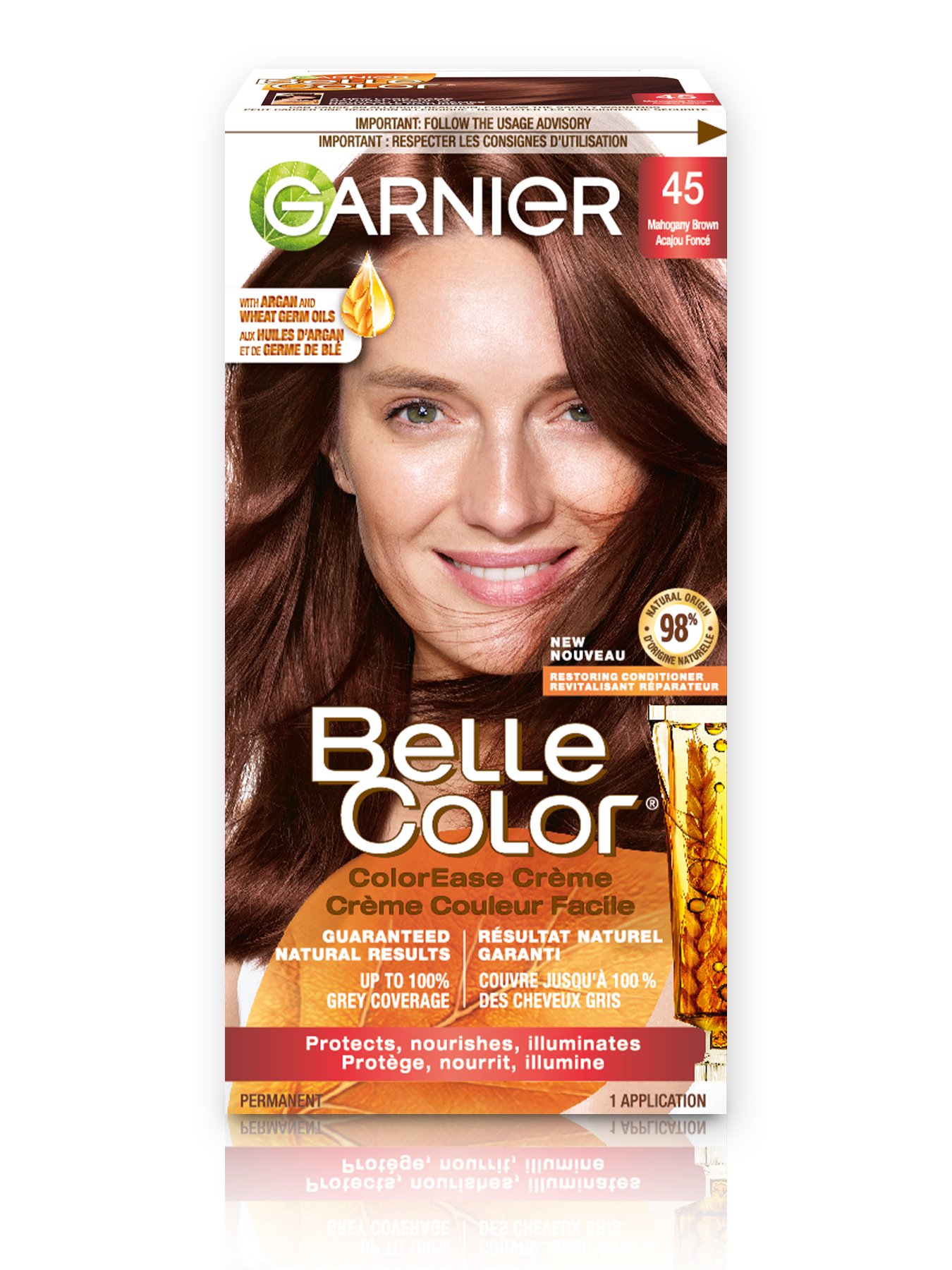 45 Mahogany Brown | Garnier Belle Color