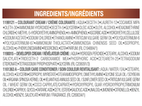 Belle Color Shade 46 00070103160291 ingredient list