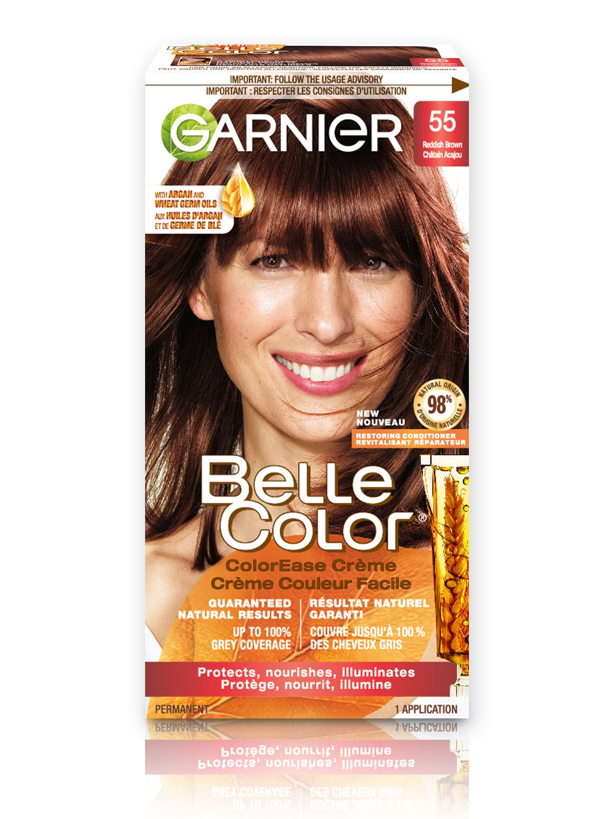 55 Reddish Brown | Garnier Belle Color