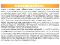 Belle Color Shade 60 00070103160086 ingredient list