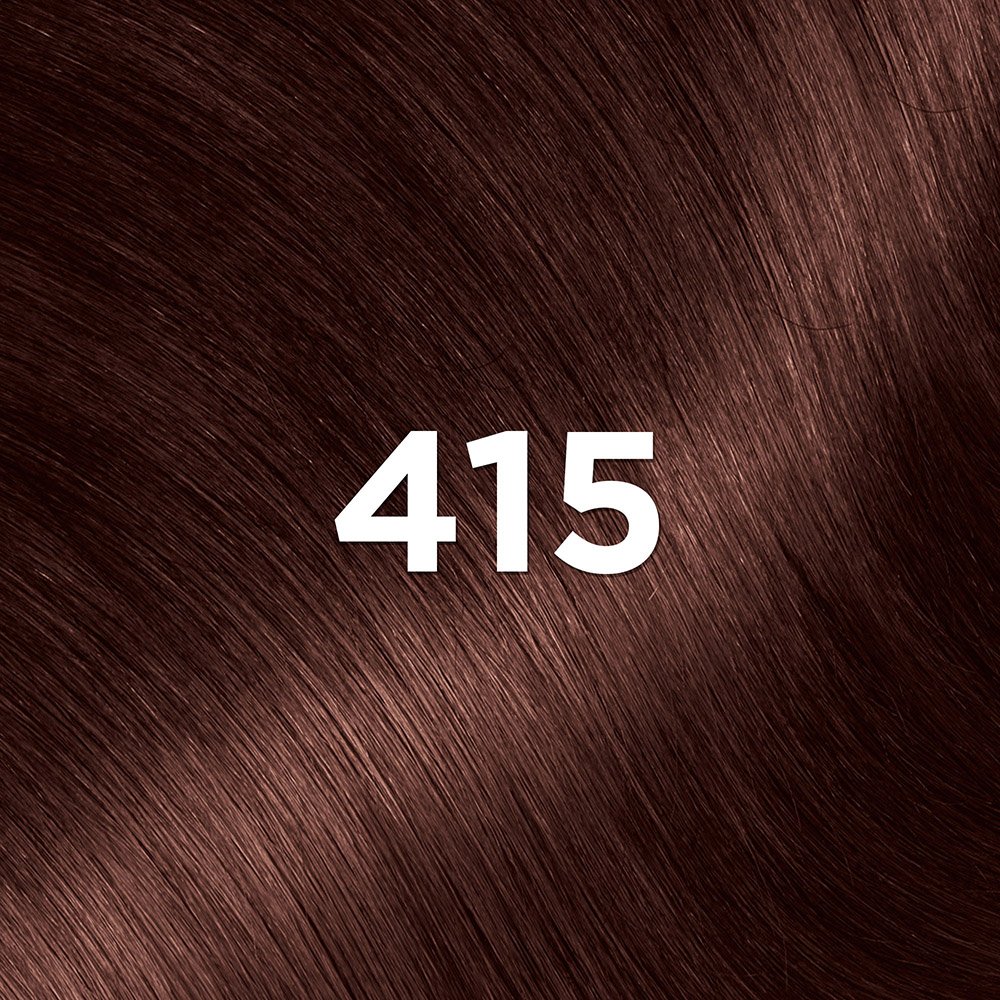 Hair Colour: Garnier Nutrisse Ultra Crème 415 Soft Mahogany Dark Brown