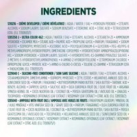 WFP 755029 ULTRA COLOR 462 INGREDIENTS EN