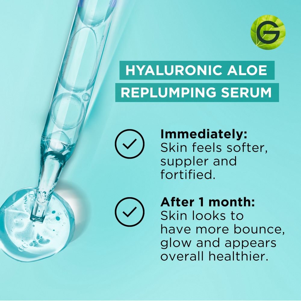 SkinActive Hyaluronic Acid Serum: Hydrate & Plump Daily | Garnier