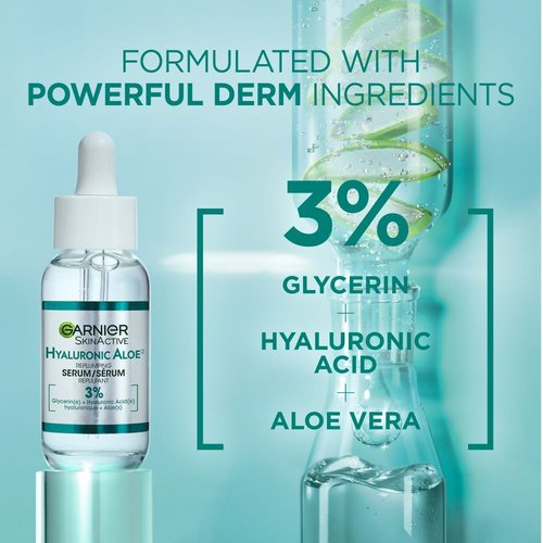 SkinActive Hyaluronic Acid Serum: Hydrate & Plump Daily | Garnier