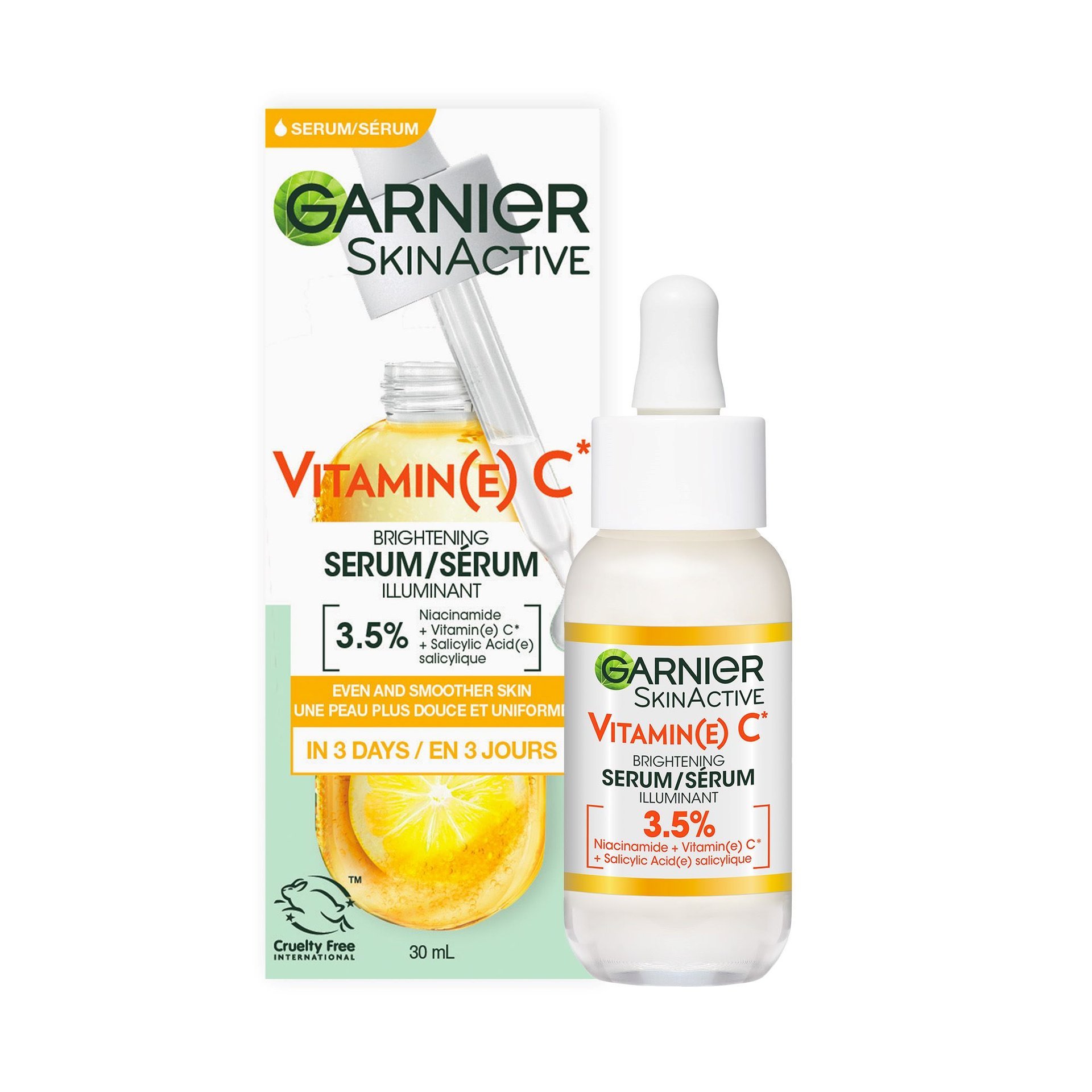 Garnier • Vitamina C 2in1 Glow Booster Serum •
