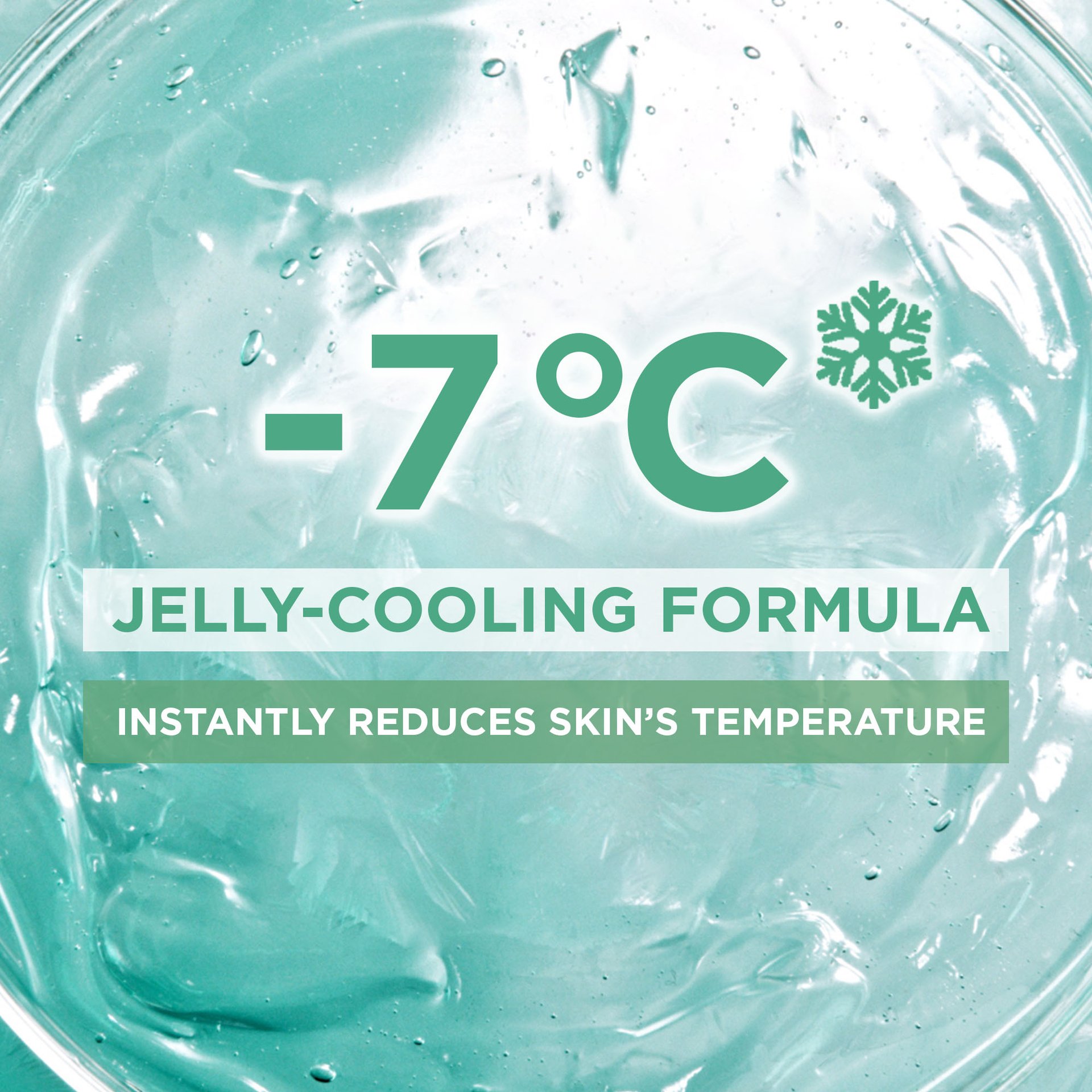 Cryo Jelly Anti-Fatigue Jelly Sheet Mask- Garnier Canada
