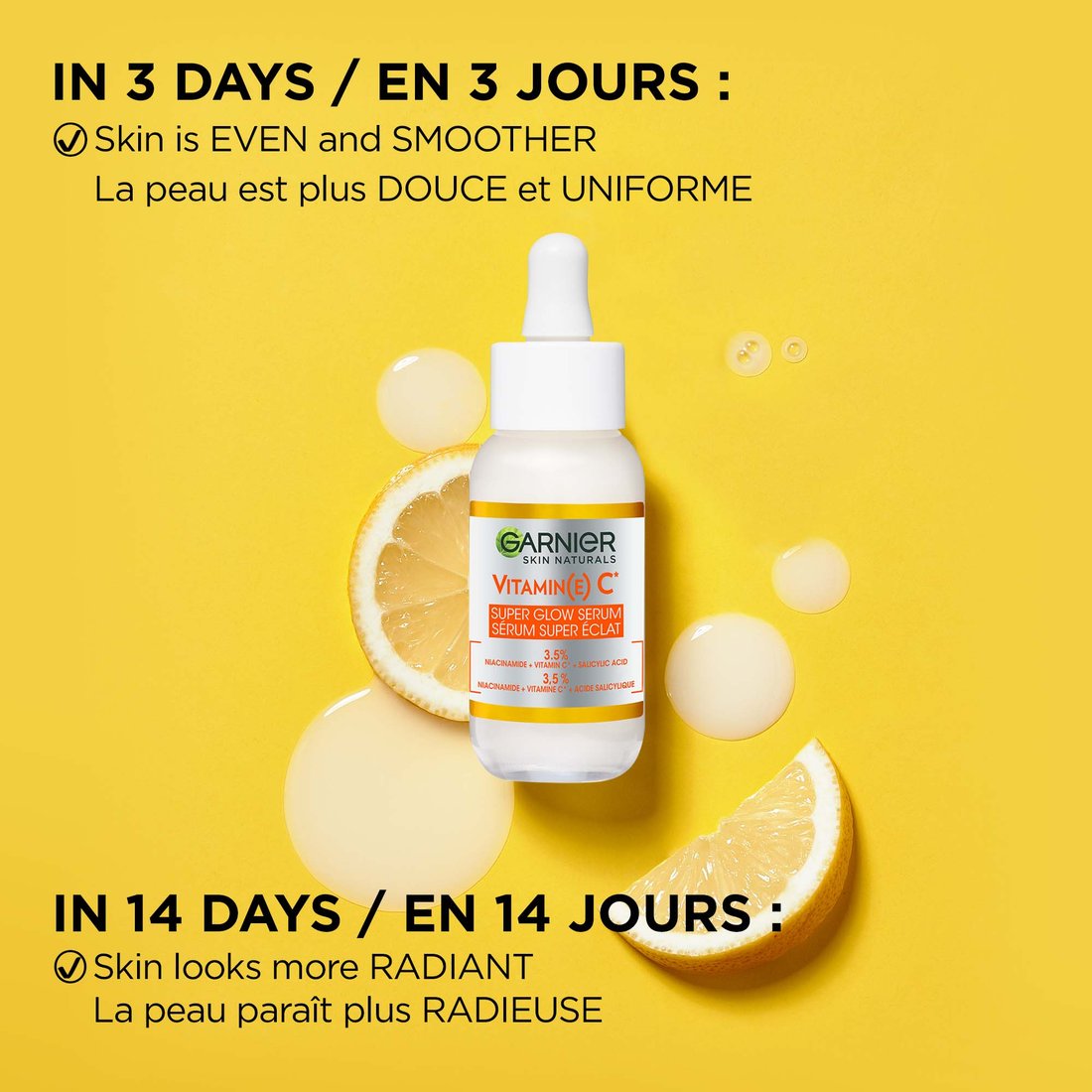 Vitamin C Face Serum with Salicylic Acid Garnier Canada