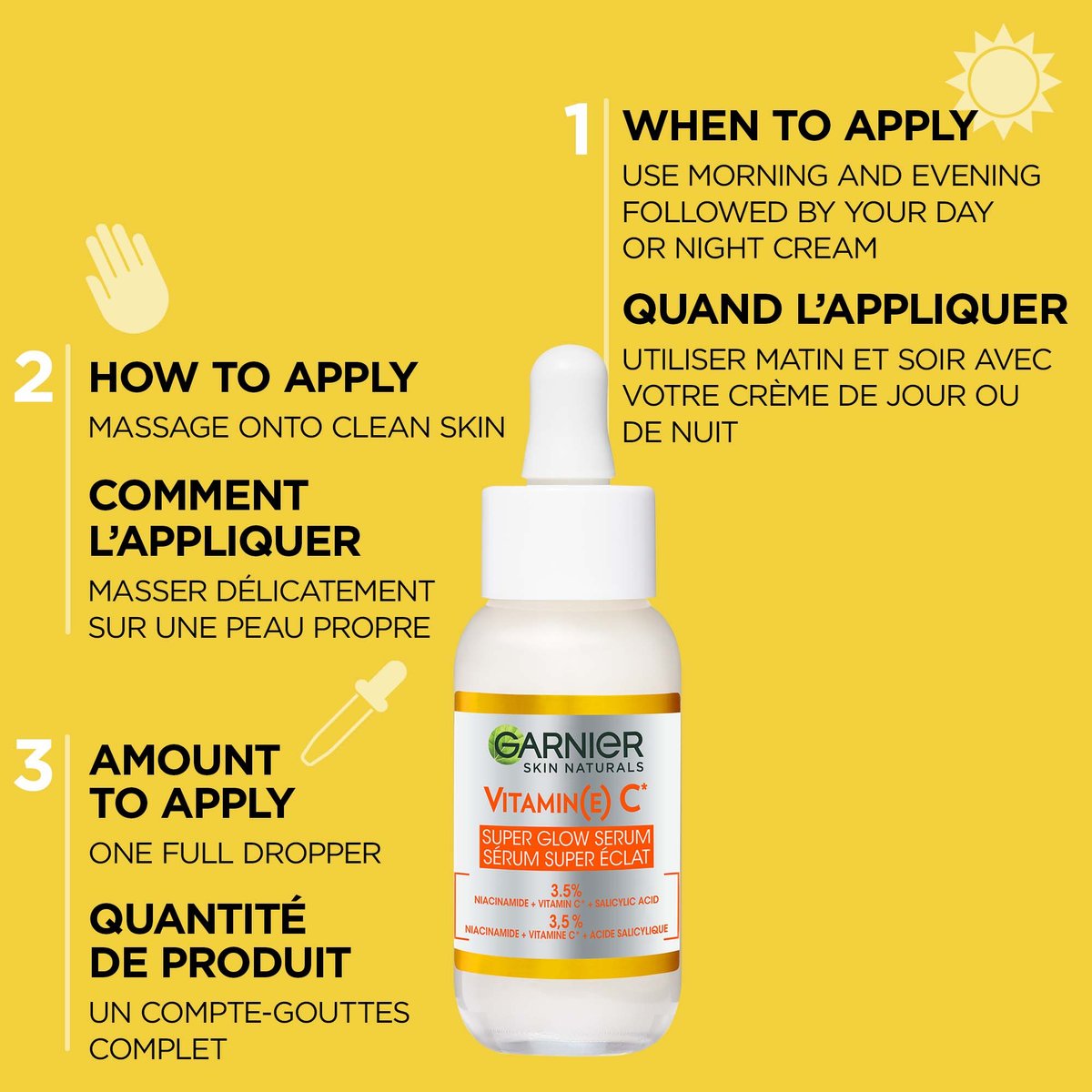 Vitamin C Face Serum with Salicylic Acid Garnier Canada