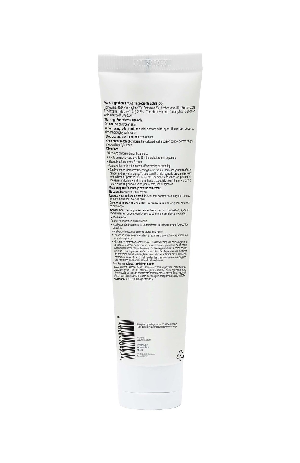 OMB 3D PKG CompleteSPF 300mL Back 3