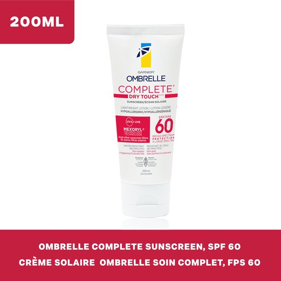 Ombrelle Complete Sensitive Skin SPF 60 Lotion Garnier
