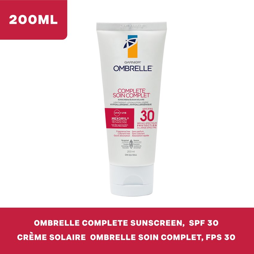 Ombrelle Complete Sunscreen Face & Body SPF 30 Garnier