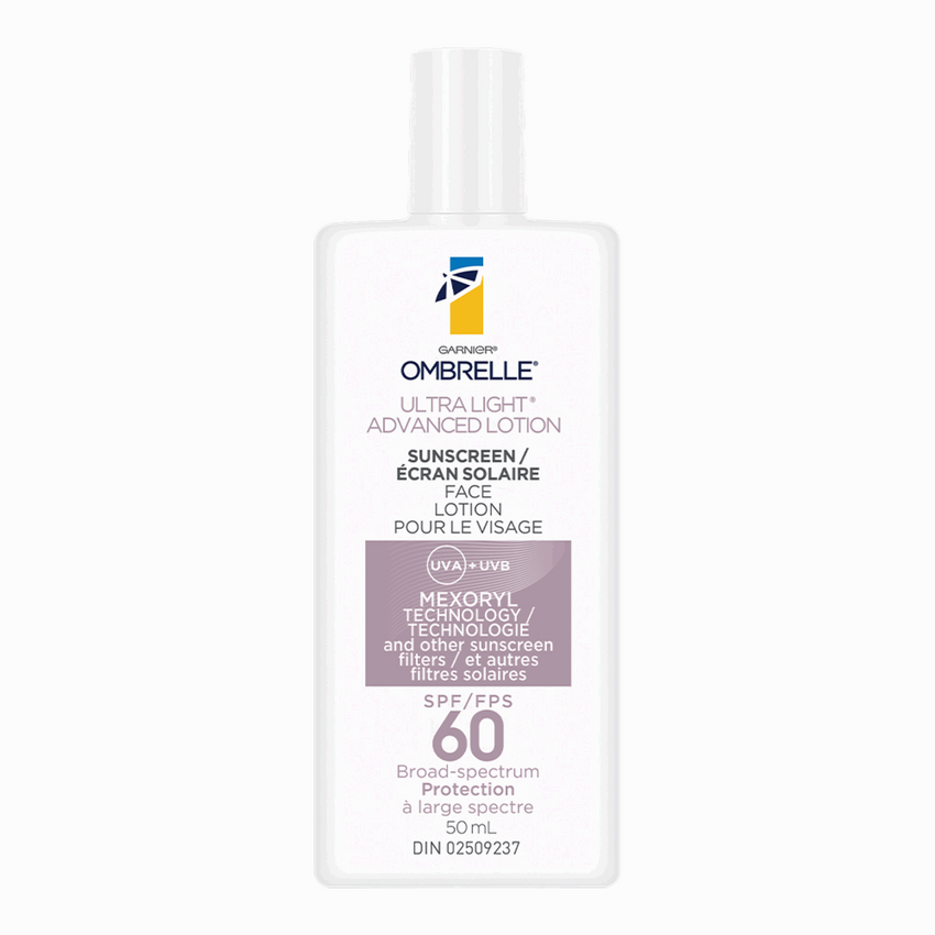 Garnier Ombrelle Face Sunscreen SPF 60, UltraLight Hydrating