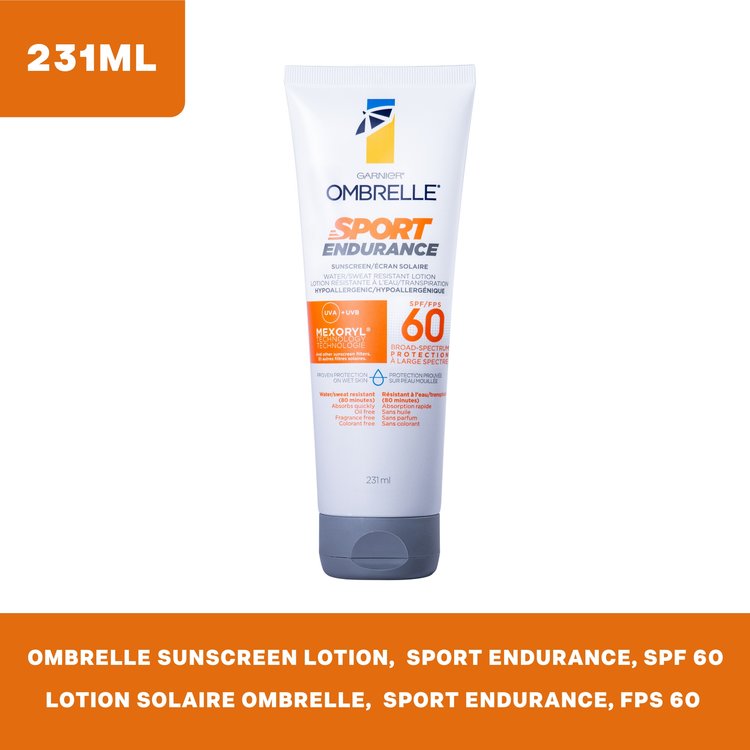 Ombrelle Sport Endurance SPF 60 231 ml Lotion Garnier