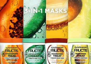 Fructis Treats Content Bloc 3 in 1