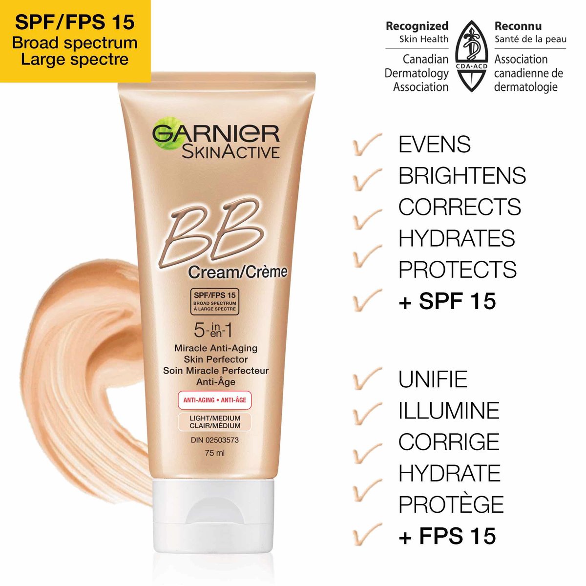 garnier bb cream light oily skin