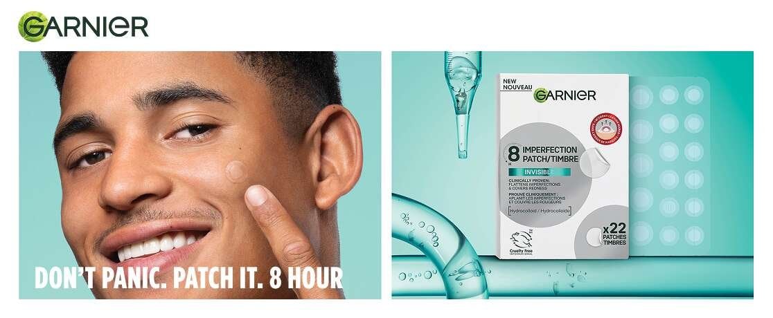 NEW! Garnier's 8 hour invisible imperfection patch!