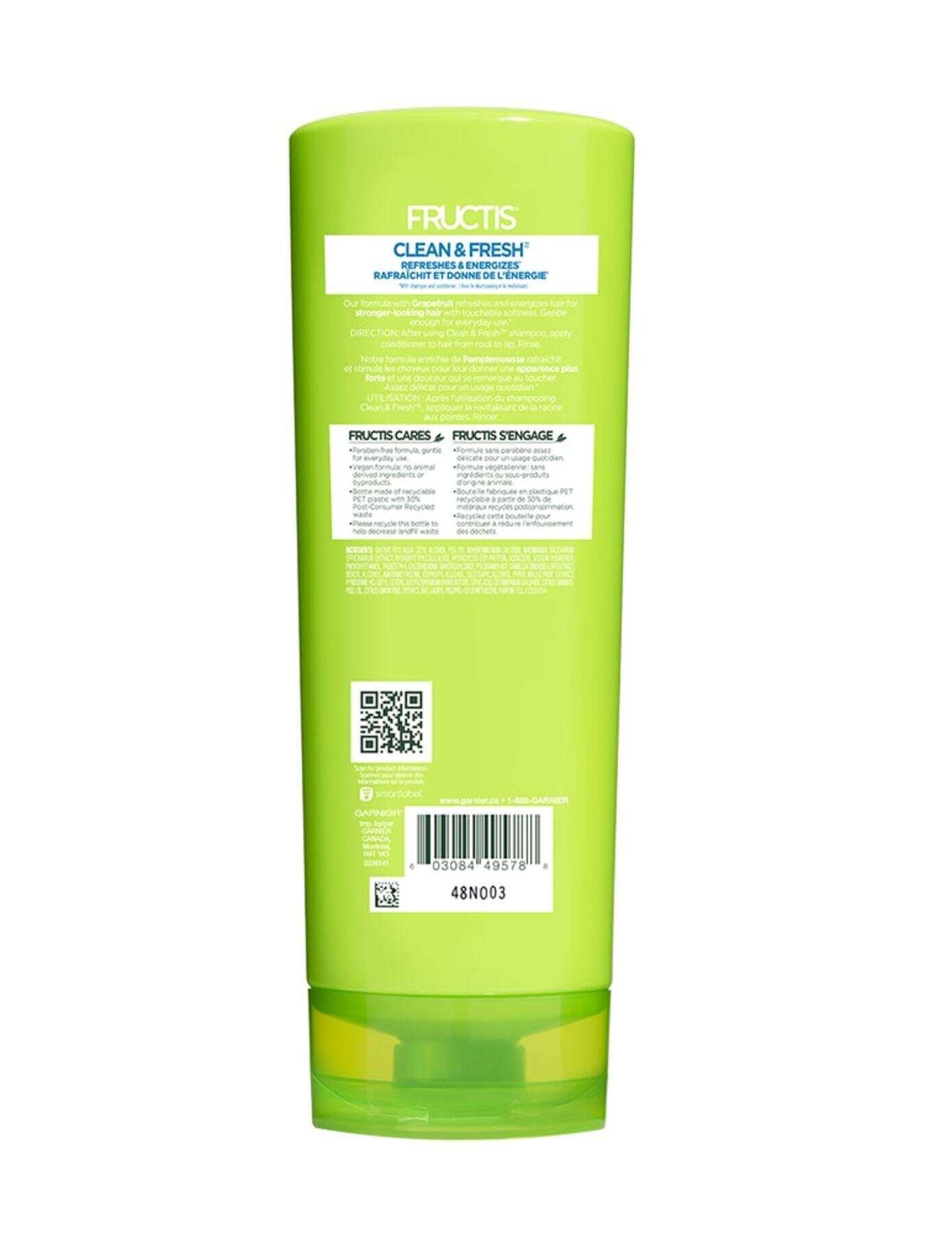 garnier hair conditioner fructis clean fresh conditioner 354 ml 603084495788 t2