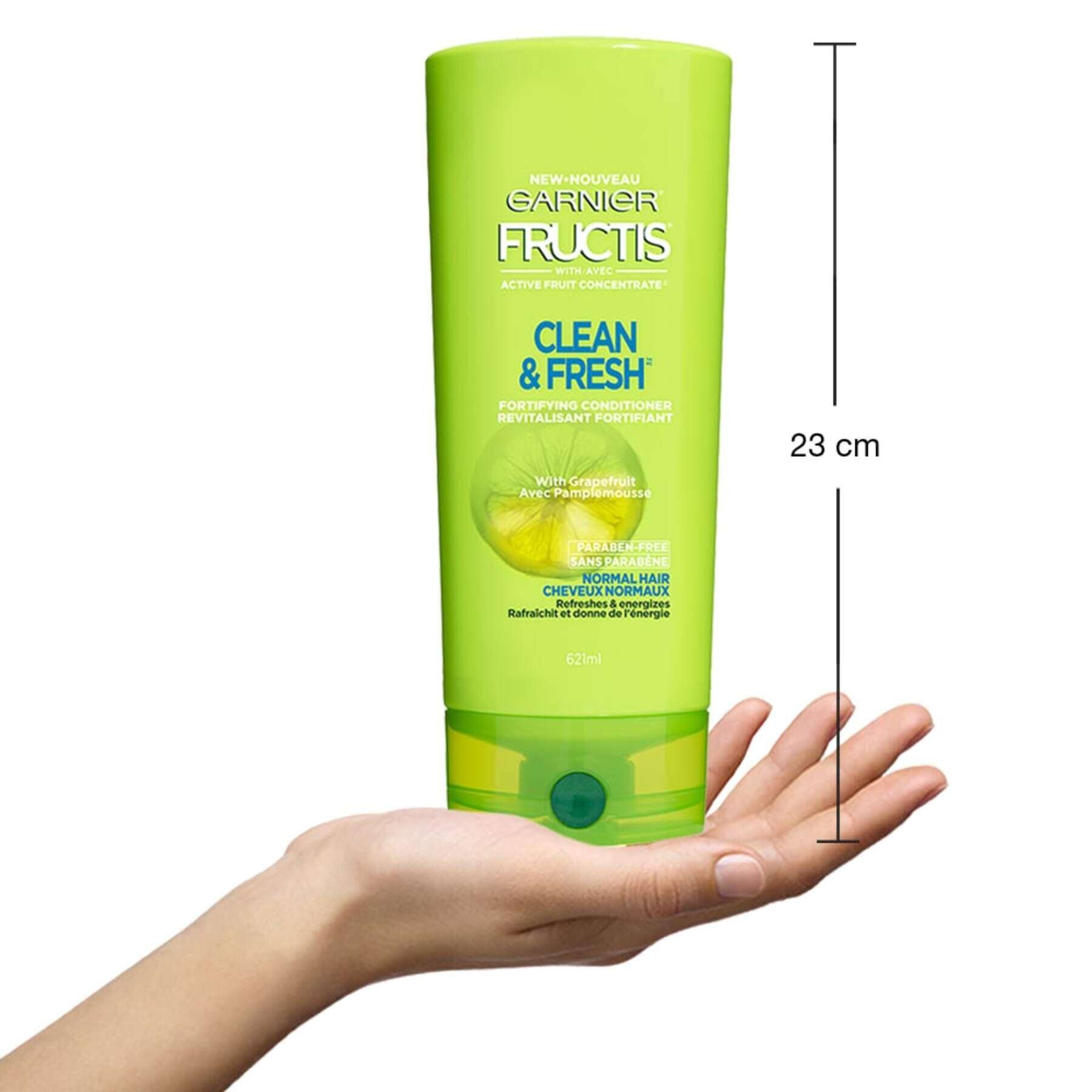 garnier hair conditioner fructis clean fresh conditioner 621 ml 603084495795 inhand