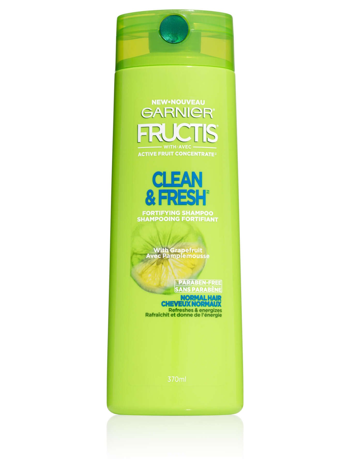 Shampoo, 370 mL Garnier Fructis Clean & Fresh