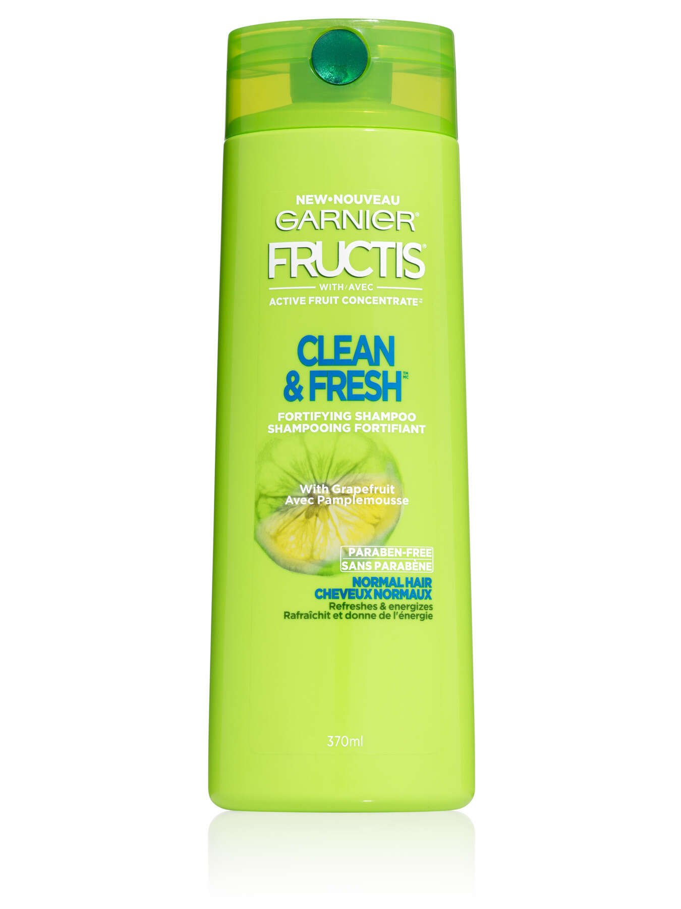 garnier shampoo fructis clean fresh shampoo 370 ml 603084491797 t1