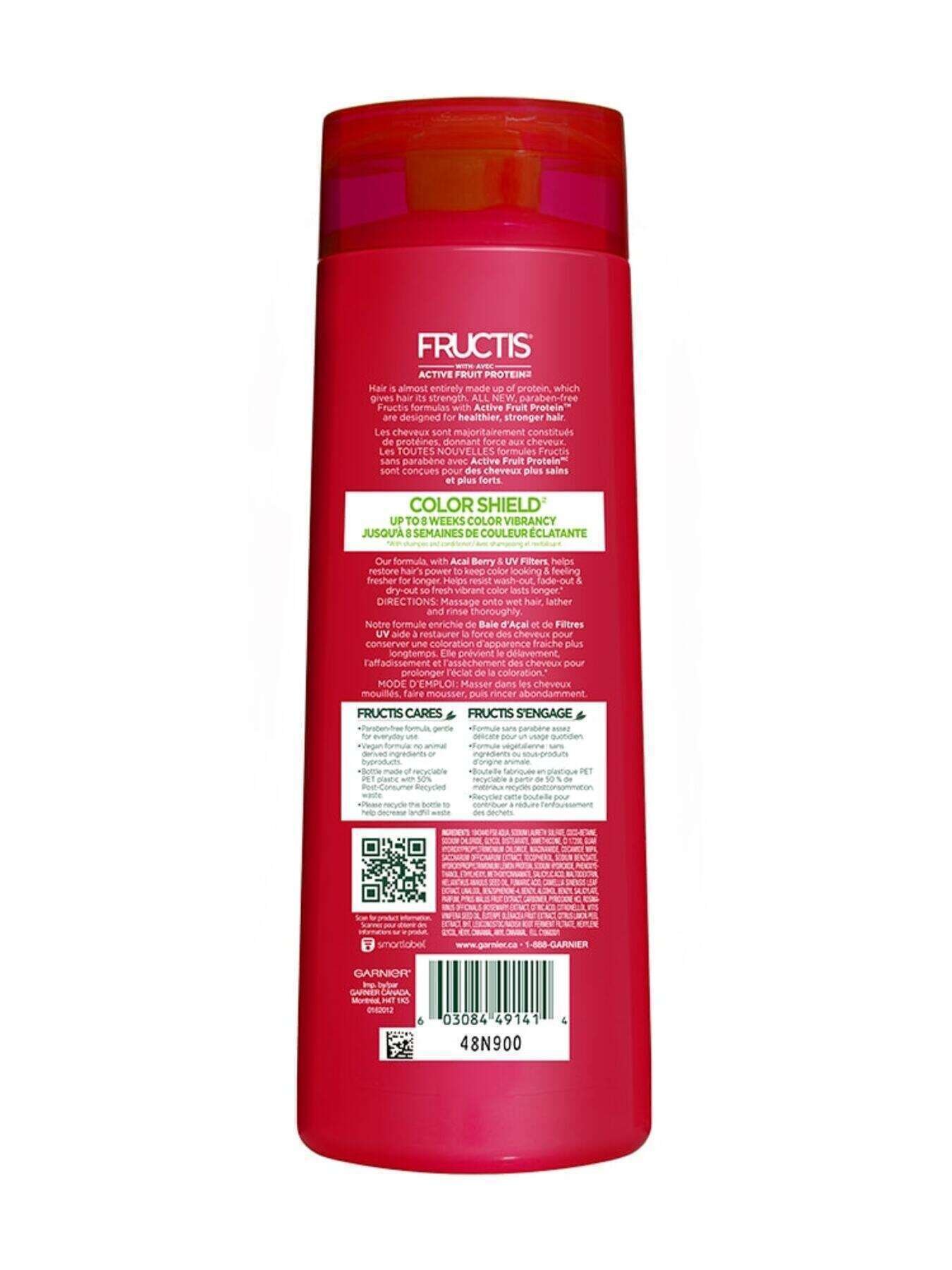 garnier shampoo fructis color shield fortifying shampoo 370 ml 603084491414 t2