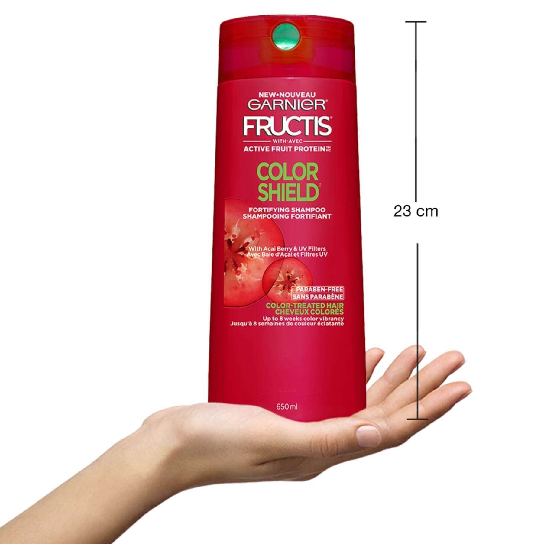 garnier shampoo fructis color shield shampoo 650 ml 603084491452 inhand