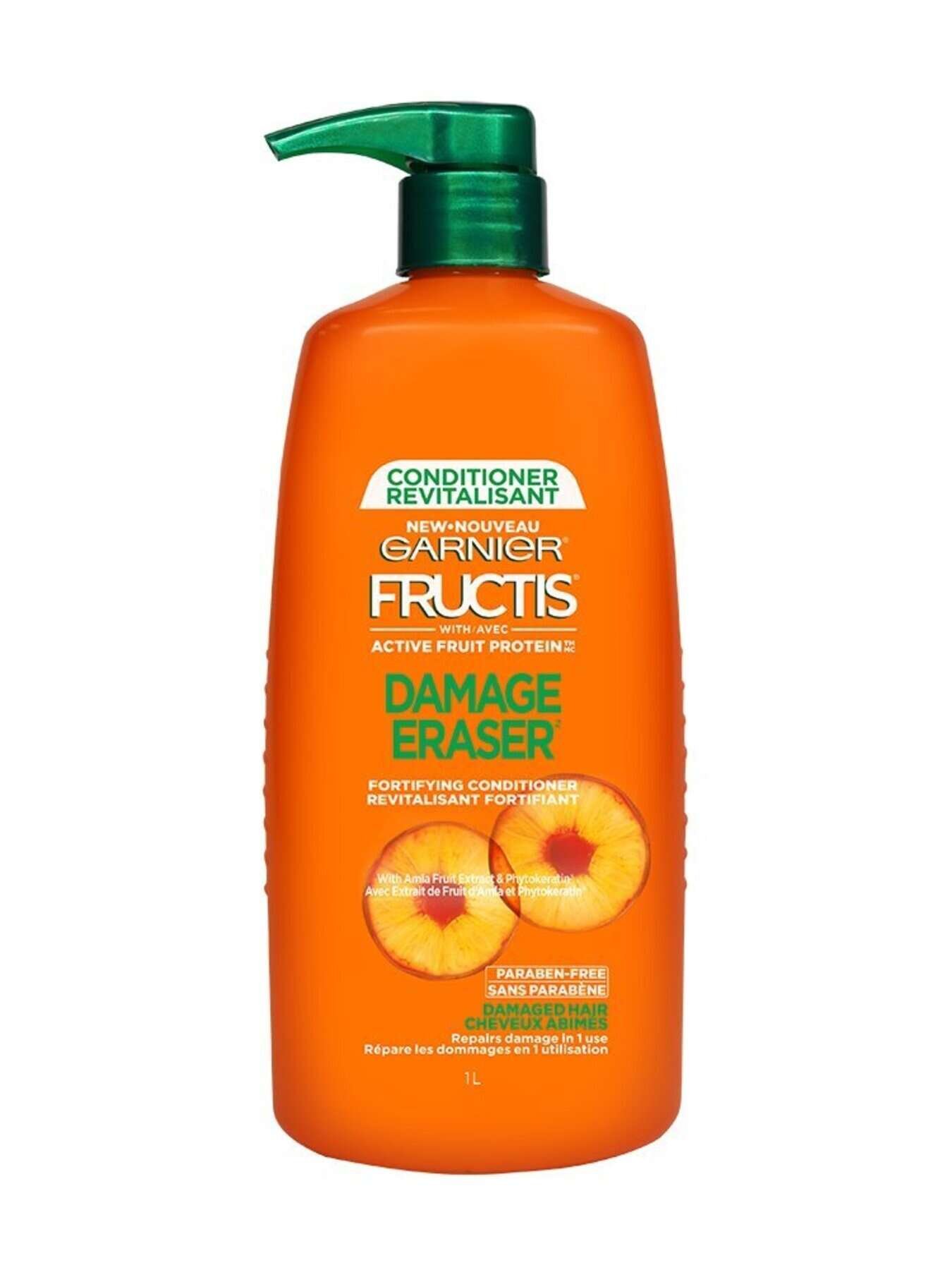 garnier hair conditioner fructis damage eraser conditioner 1 l 603084415991 t1