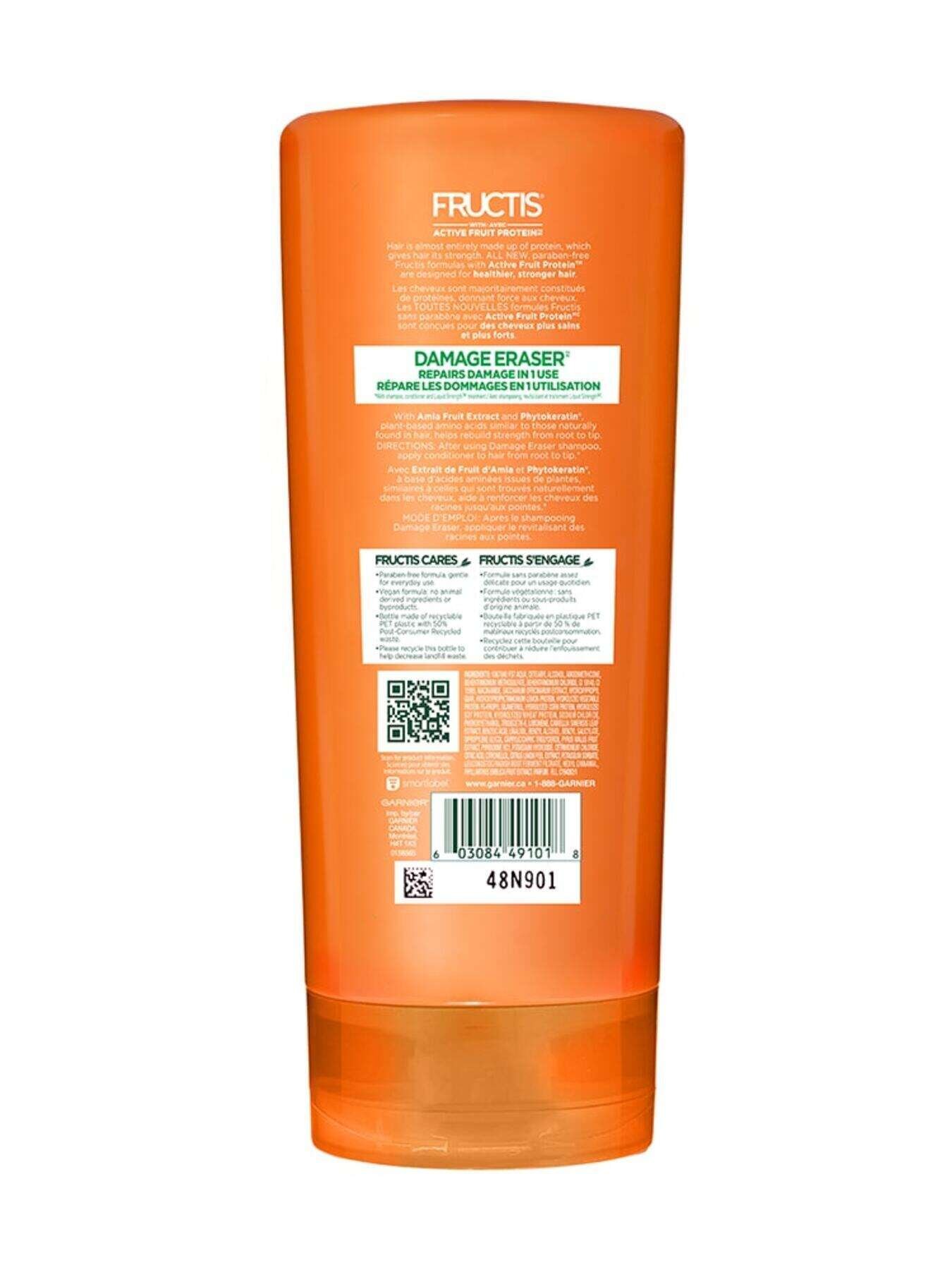 garnier hair conditioner fructis damage eraser conditioner 621 ml 603084491018 t2