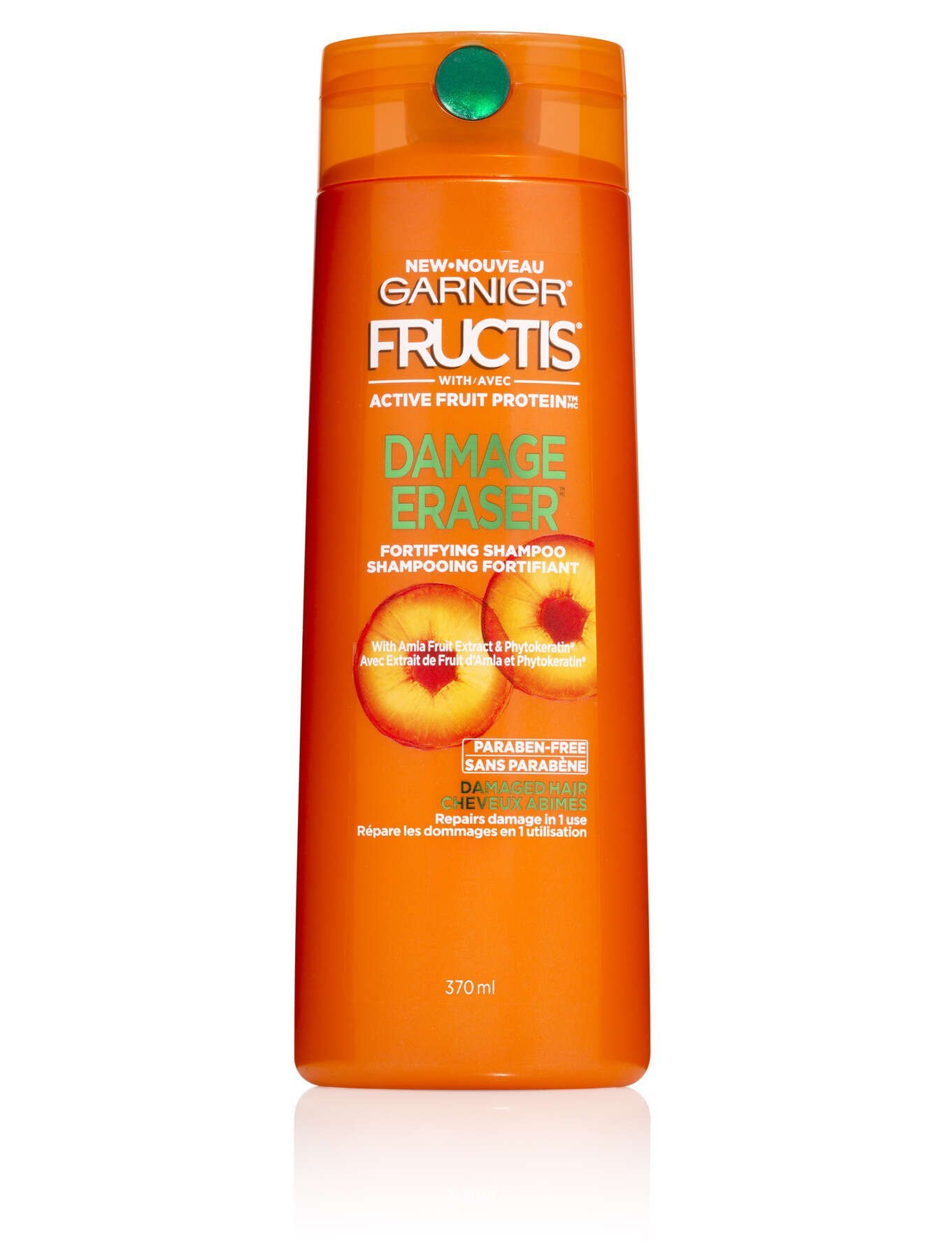 garnier shampoo fructis damage eraser fortifying shampoo 370 ml 603084490967 t1
